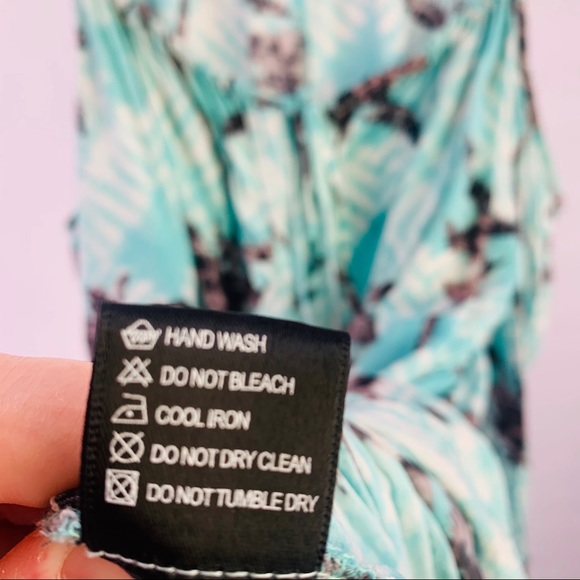 Palm Tree Cold Shoulder Tunic - Picture 12 of 16